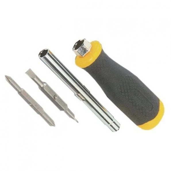 Stanley Hand Tools 6 In 1 Multi Bit Screwdriver 68-012M