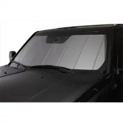 Covercraft Industries UV10705SV Heat Shield Custom Windshield Sunshade for Chevrolet and GMC; Silver