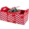 Gameover Trunk Organizer And Cooler Set - Chevron Red