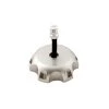Outlaw Racing 12050 Billet Gas Cap; Silver
