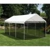 ShelterLogic 23531 10 ft. ×20 ft. Canopy 1-.38 in. 8-Leg Frame White Cover Screen Kit