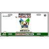Smart Blonde LP-4807 Hidalgo Mexico Novelty Background Metal License Plate