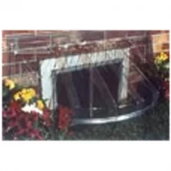 Maccourt Products W4418 44.25 x 20 x 18.5 in. Circular Circular Window Cover