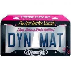 Dynamat 19100 License Plate Kit