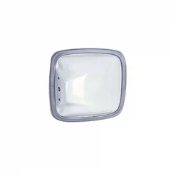 Velvac Wide Angle Flat 6.5 X 6 White