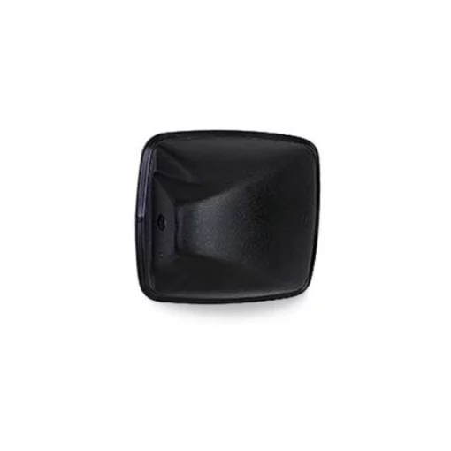 Wide Angle Convex 6.5 X 6 Blk Plastc