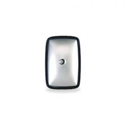 6.5X10 Stud Mount Convex White