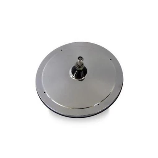 8" Ss Convex Head Chrm Center Mount
