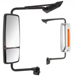 400-Convex Glass Kit, Rh/Lh, Blk