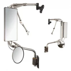 438-Flat Glass Kit, Htd, Rh/Lh, Blk