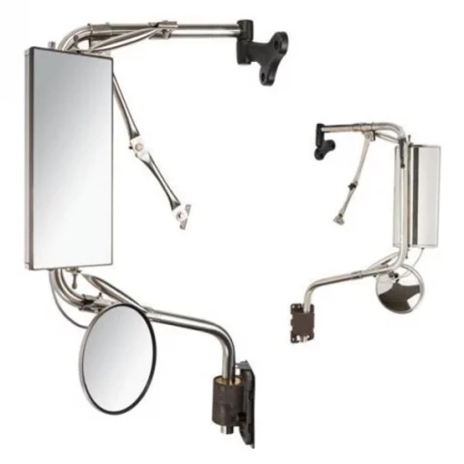 438-Flat Glass Kit, Htd, Rh/Lh, Blk