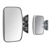 Velvac 412 Convex Look Down Mirror, Rh, Black
