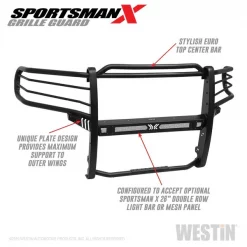 Westin Sportsman X Grille Guard
