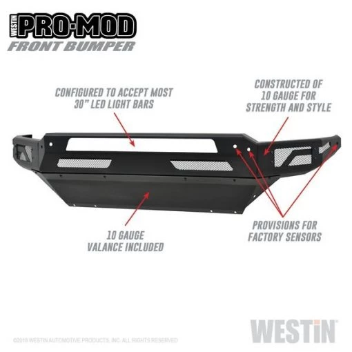 Westin Pro-Mod Front Bumper 1 Pro-Mod Front Bumper