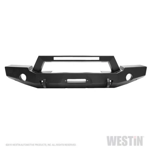WJ2 Full Width Front Bumper w/LED Light Bar Mount