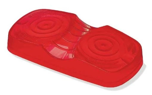 Grote Replacement Lens, Red, Height: 2" 1 Replacement Lens, Red, Height: 2"