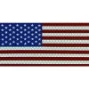 Oralite American Flag Decal, Reflect, 6.5x3.75 In