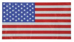 American Flag Decal, Reflect, 14×7.75