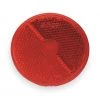 Grote Reflector, Stick-On, Red, Dia 2 1/2