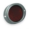 Grote Reflector, Armored, Red, Dia 3 5/8 In