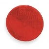 Grote Reflector, Screw-On, Red, Round, Dia 2 In