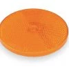 Grote Reflector, Screw-On, Yellow, Round, Dia 2 In
