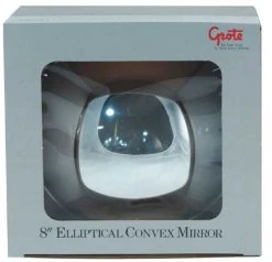 Grote Elliptical Mirror, 8-3/4 In, Convex