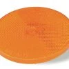 Grote Reflector, Yellow, Round, 3/12" Dia