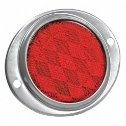 Reflector, Red, Oval, REESE TOWPOWER