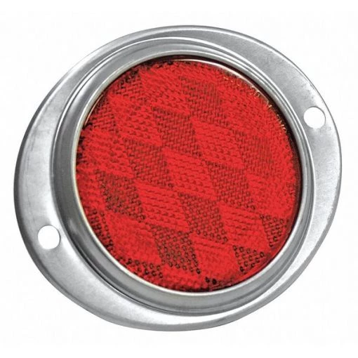Reflector, Red, Oval, REESE TOWPOWER 1 Reflector, Red, Oval, REESE TOWPOWER