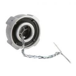 Velvac Fuel Cap, Nonvented, Nonlock, 1/4 In Thread