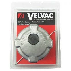 Velvac Fuel Cap, Vented, Nonlock, 5.5 per In Thrd
