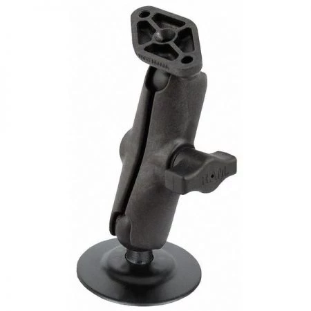 Ram Mounting Systems Mount, Flexible, Adhesive Base, Black