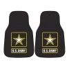 Fanmats Army Carpeted Car Mats, 2Pc, 17"x27", PK2
