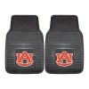 Fanmats Auburn Vinyl Car Mats, 2Pc, 17"x27", PK2