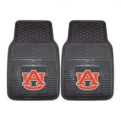 Fanmats Auburn Vinyl Car Mats, 2Pc, 17"x27", PK2