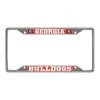 Fanmats Georgia License Plate Frame, 6.25"x12.25"