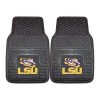 Fanmats LSU Vinyl Car Mats, 2Pc, 17"x27", PK2