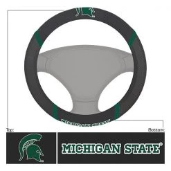 Michigan State Steering Wheel Cover
