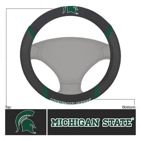 Fanmats Michigan State Steering Wheel Cover