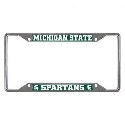 Fanmats Michigan State License Plate Frame