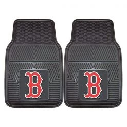 Boston Red Sox Vinyl Car Mats, 2Pc, PK2