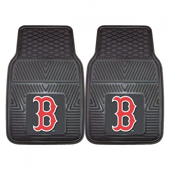 Boston Red Sox Vinyl Car Mats, 2Pc, PK2
