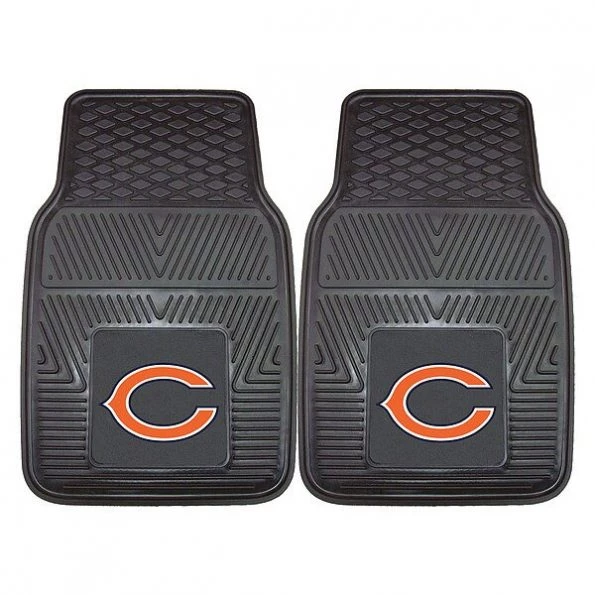 Chicago Bears Vinyl Car Mats, 2Pc, PK2