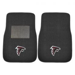 Atlanta Falcons Embroidered Car Mat, PK2