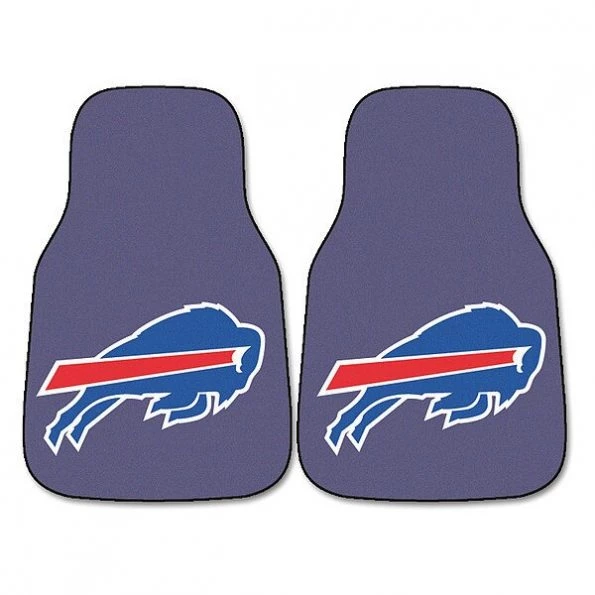 Buffalo Bills Carpeted Car Mats, 2Pc, PK2