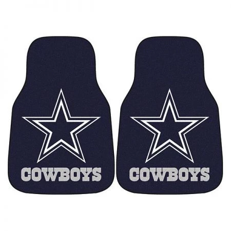 Fanmats Dallas Cowboys Carpeted Car Mats, 2Pc, PK2