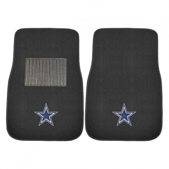 Dallas Cowboys Embroidered Car Mats, PK2