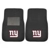 Fanmats New York Giants Car Mats, 2Pc, 18"x27", PK2