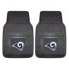 Fanmats Los Angeles Rams Vinyl Car Mats, 2Pc, PK2